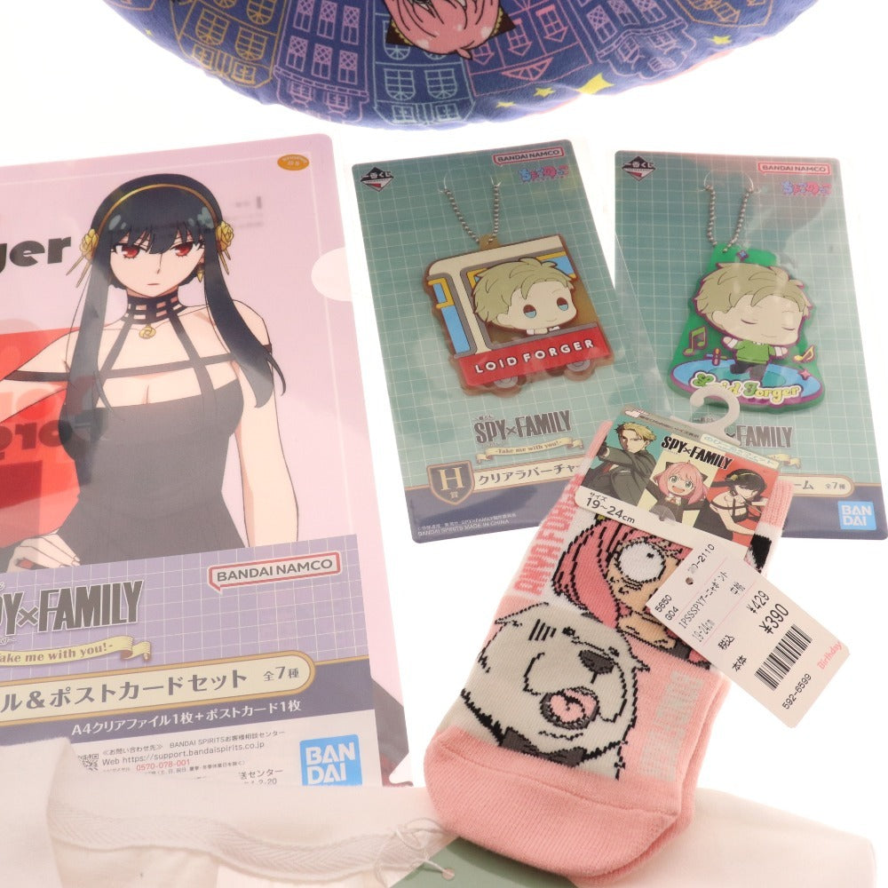 ■ Spy Family Goods Bulk Sale Ichiban Kuji Figure Last One Cushion T-shirt Socks Watch Unopened Unused