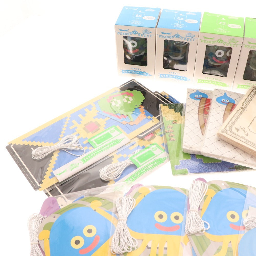 ■ Dragon Quest goods bulk set bulk sale Ichiban Kuji lottery special plates glasses paper napkins unopened unused