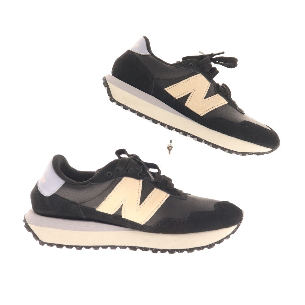 ■ New Balance sneakers shoes 237 women's 22 black pink