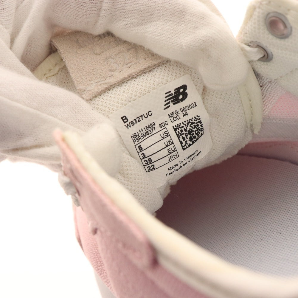 ■ New Balance sneakers WS327UC shoes 327 women's size 22 pink unused