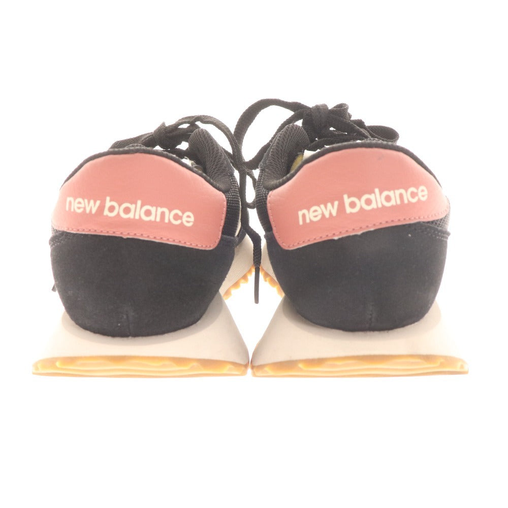 ■ ニューバランス スニーカー WS237HR1 靴 ローカット レディース 22cm ブラック コーラルピンク