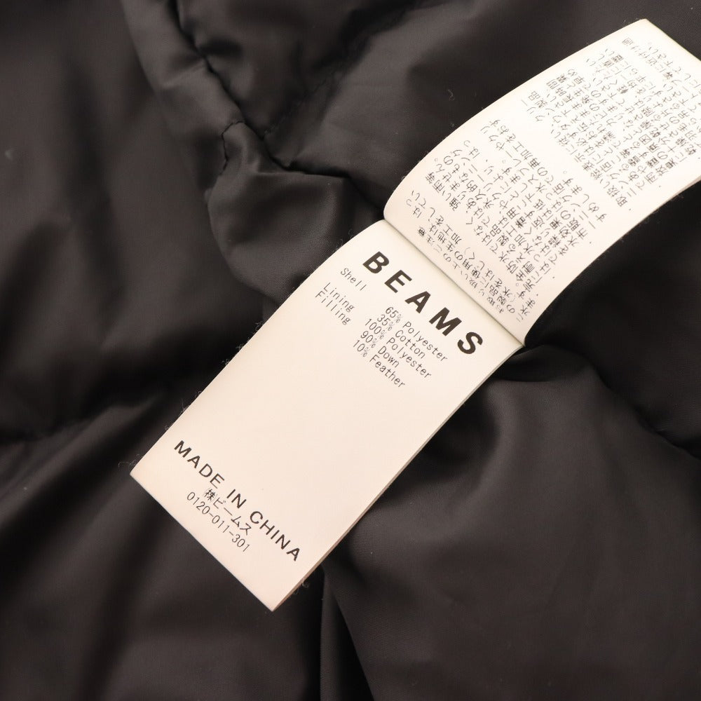 ■ BEAMS Down Jacket Coat Outerwear Men's L Khaki