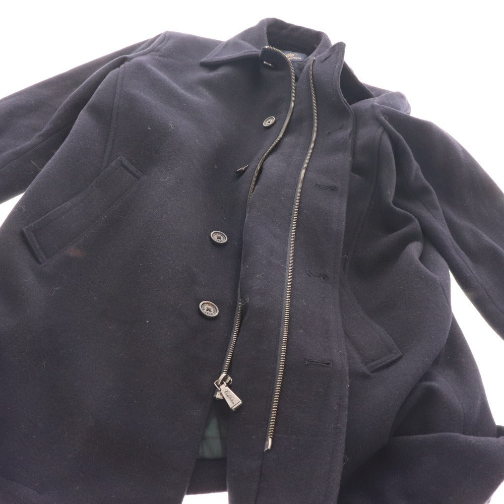 ■ Brooks Brothers Coat Outerwear Wool Men's M Navy