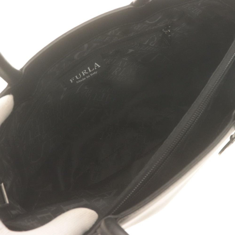 ■ FURLA フルラ トートバッグ ハンドバッグ ショルダー 鞄 レザー クロスボディ チャーム シンプル レディース ブラック