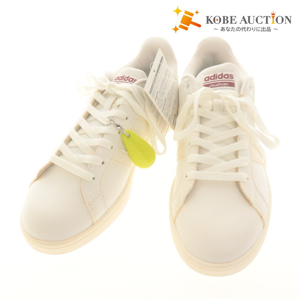 ■ adidas neo アディダス ネオ スニーカー シューズ AW3924 靴 クラウドフォーム メンズ 26.0 ホワイト 付属品付き 未使用