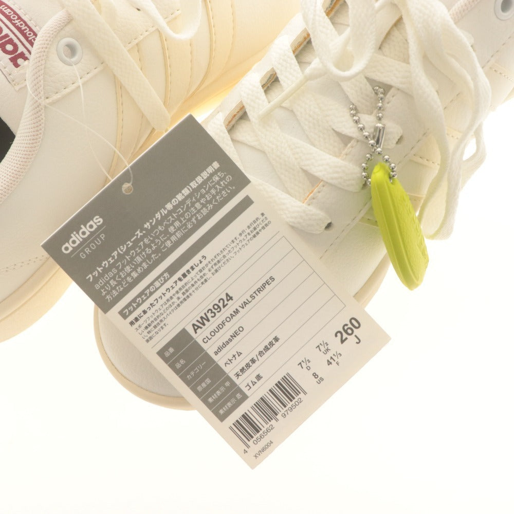 ■ adidas neo アディダス ネオ スニーカー シューズ AW3924 靴 クラウドフォーム メンズ 26.0 ホワイト 付属品付き 未使用