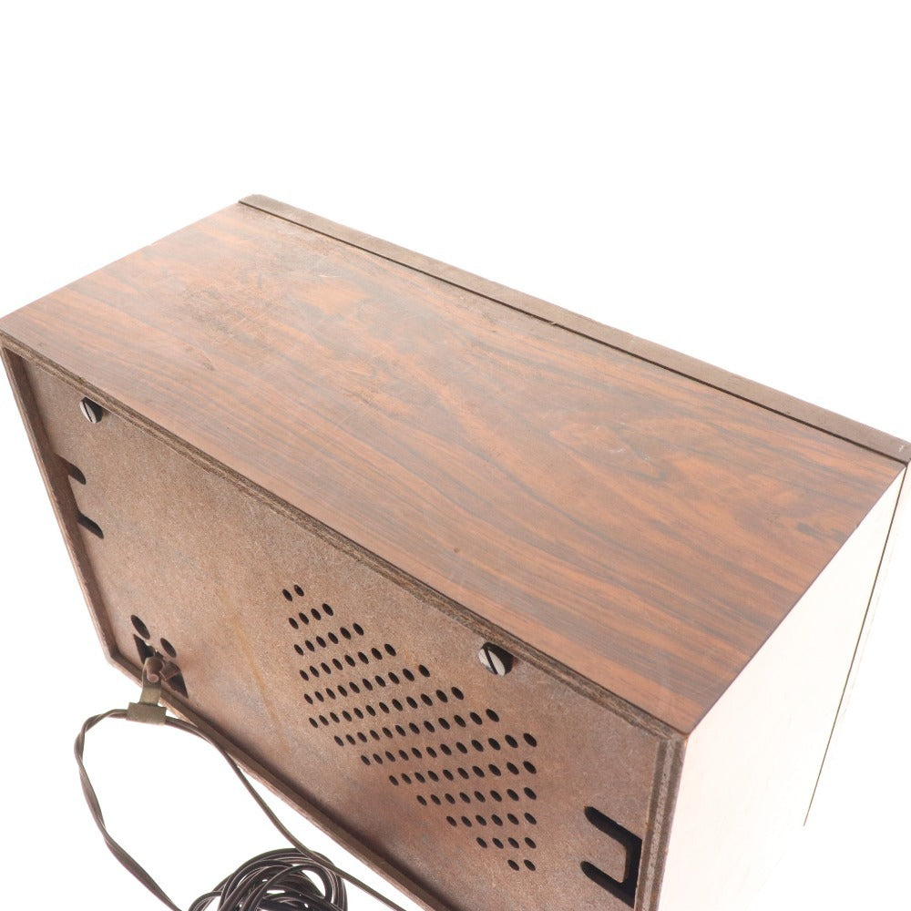 □ ビクター トランジスタラジオ 家電 FT268N AM/FM 木製 昭和