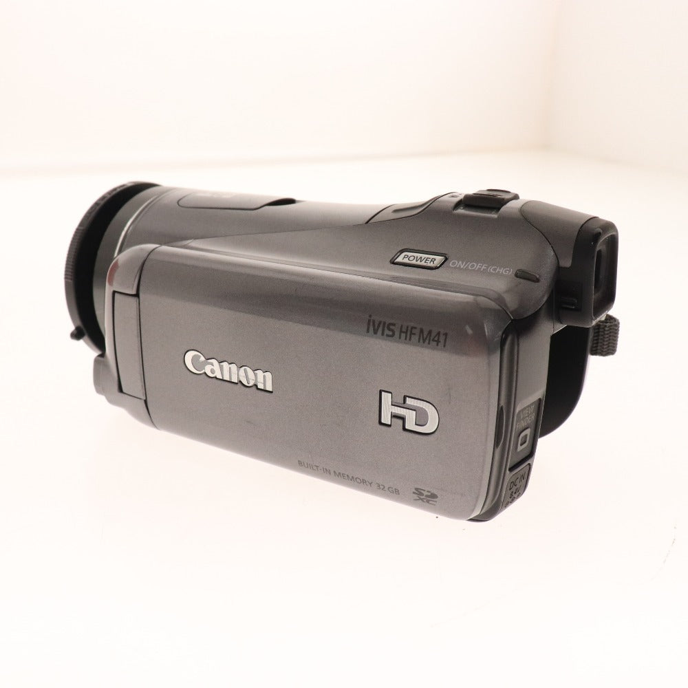 ■ Canon digital video camera ivis HF M41 HD black power supply confirmed accessories included