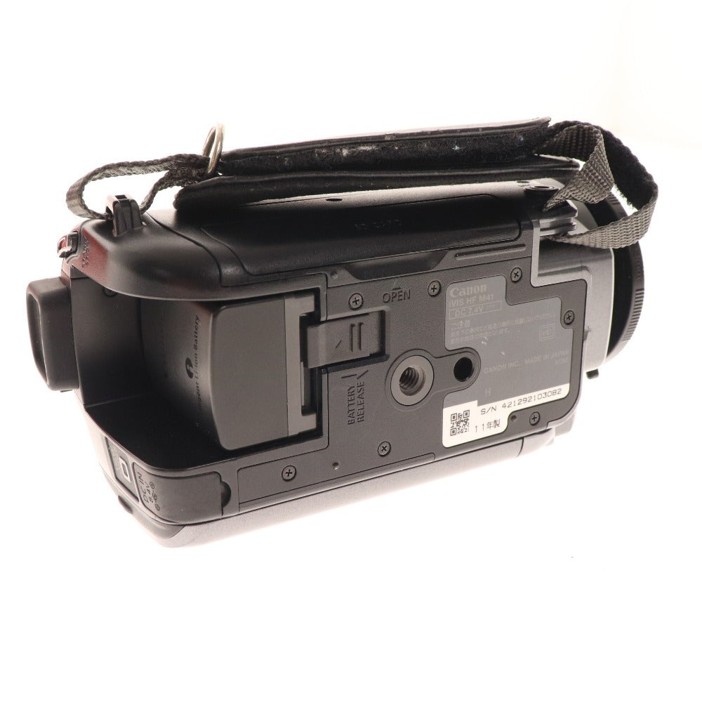 ■ Canon digital video camera ivis HF M41 HD black power supply confirmed accessories included