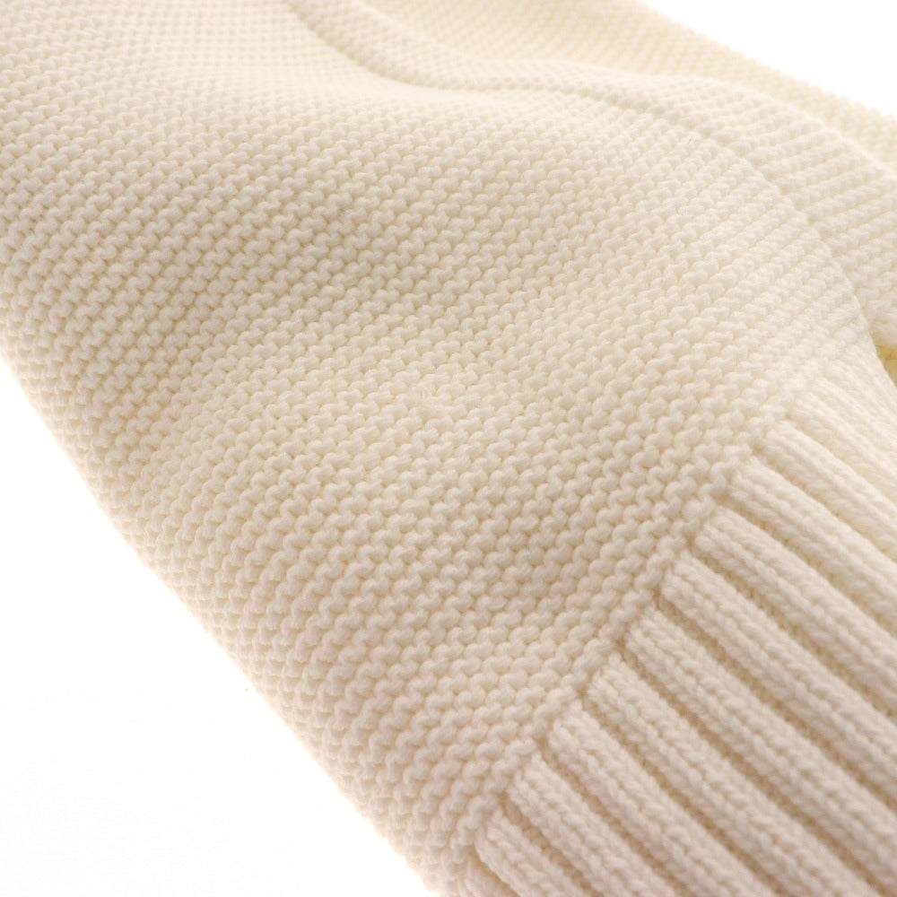 ■ Deuxieme Classe Knit Waffle 3/4 Sleeve Top Pullover White Women's