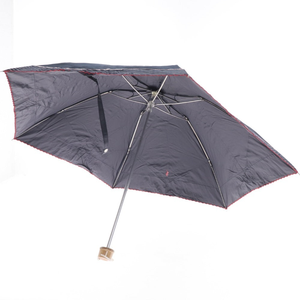 ■ Ralph Lauren Folding Umbrella Rain Gear Heat Insulation First Class Light Blocking For Sunny and Rainy Days Border Navy