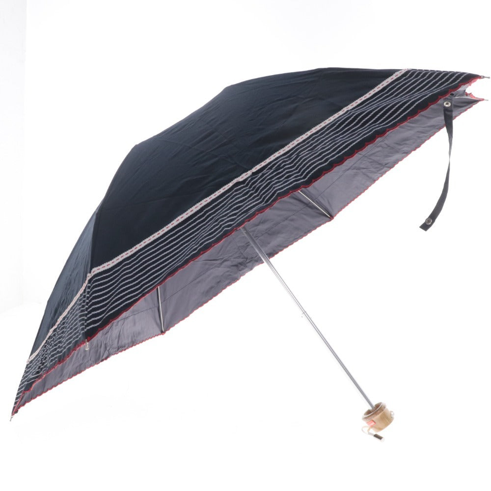 ■ Ralph Lauren Folding Umbrella Rain Gear Heat Insulation First Class Light Blocking For Sunny and Rainy Days Border Navy