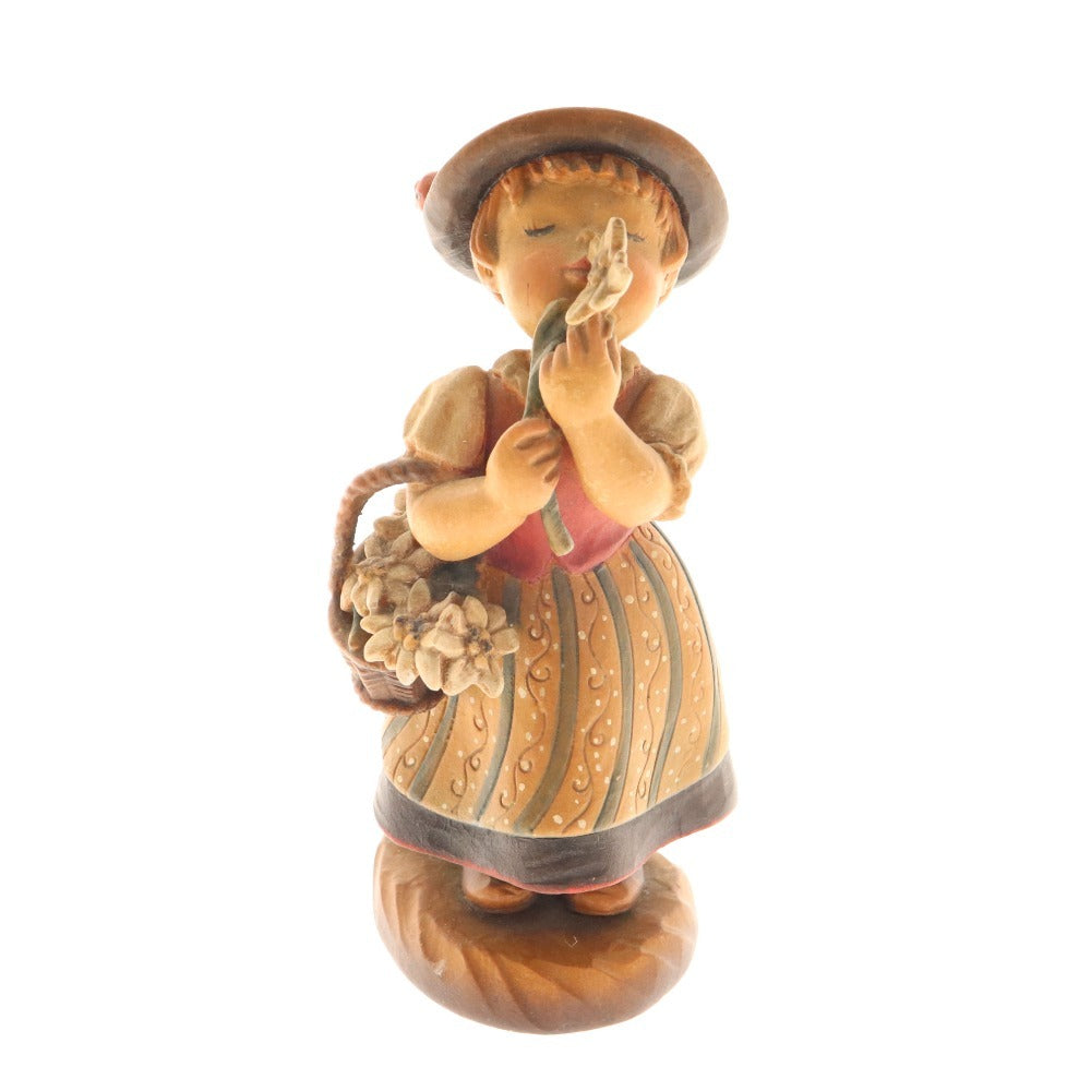 ■ Henri doll Sarah Kay wood carving Juan Ferrandis Golden Blossom girl figurine object interior