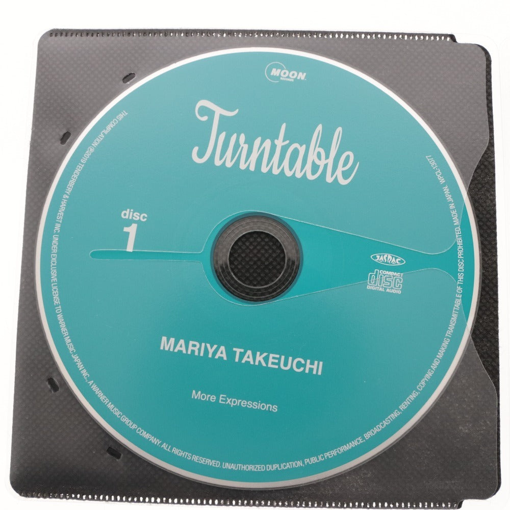 ■ 竹内まりや アルバム CD 3枚組 40周年 Turntable ターンテーブル WPCL-13077/79 帯付き 邦楽 付属品付き