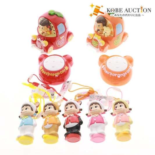 ■ 不二家 ペコちゃん グッズ 7点セット まとめ売り 食玩フィギュア ペコポコおとどけゲームセット ラジコン RC 動作確認済み 付属品付き