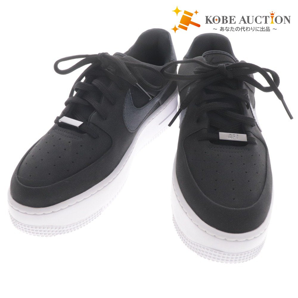 ■ Nike low-cut sneakers CQ7510-001 shoes Air Force 1 sage thick sole women's size 27 black