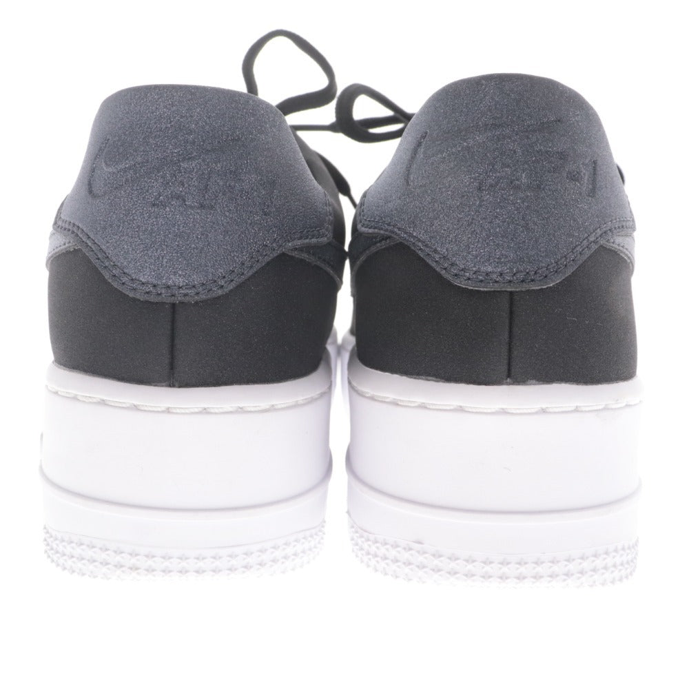 ■ Nike low-cut sneakers CQ7510-001 shoes Air Force 1 sage thick sole women's size 27 black