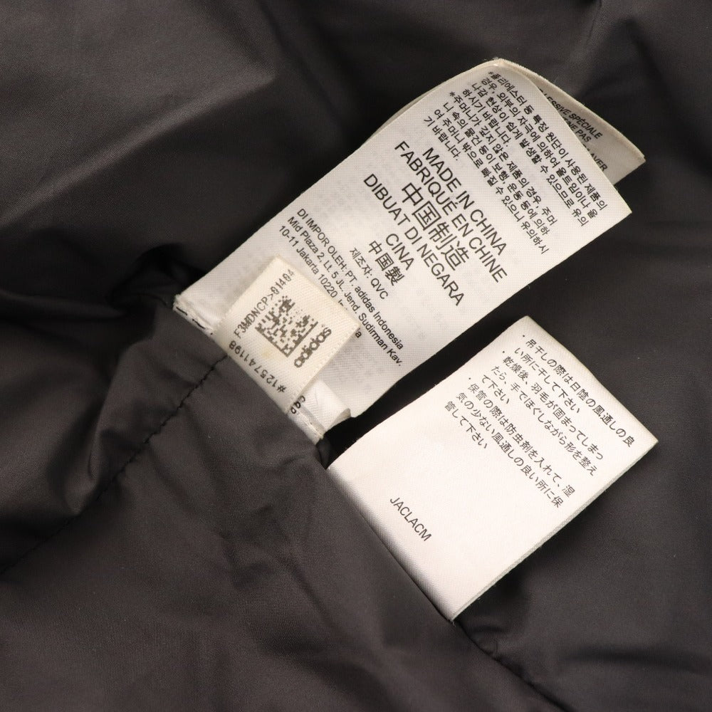 ■ Adidas Long Down Jacket Down Coat Bench Coat Outerwear Men's M Black