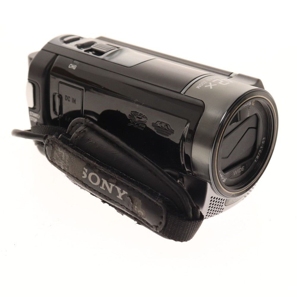 ■ Sony Digital HD Video Camera Recorder HDR-CX180 3.3 Handycam Black Power supply confirmed Accessories included