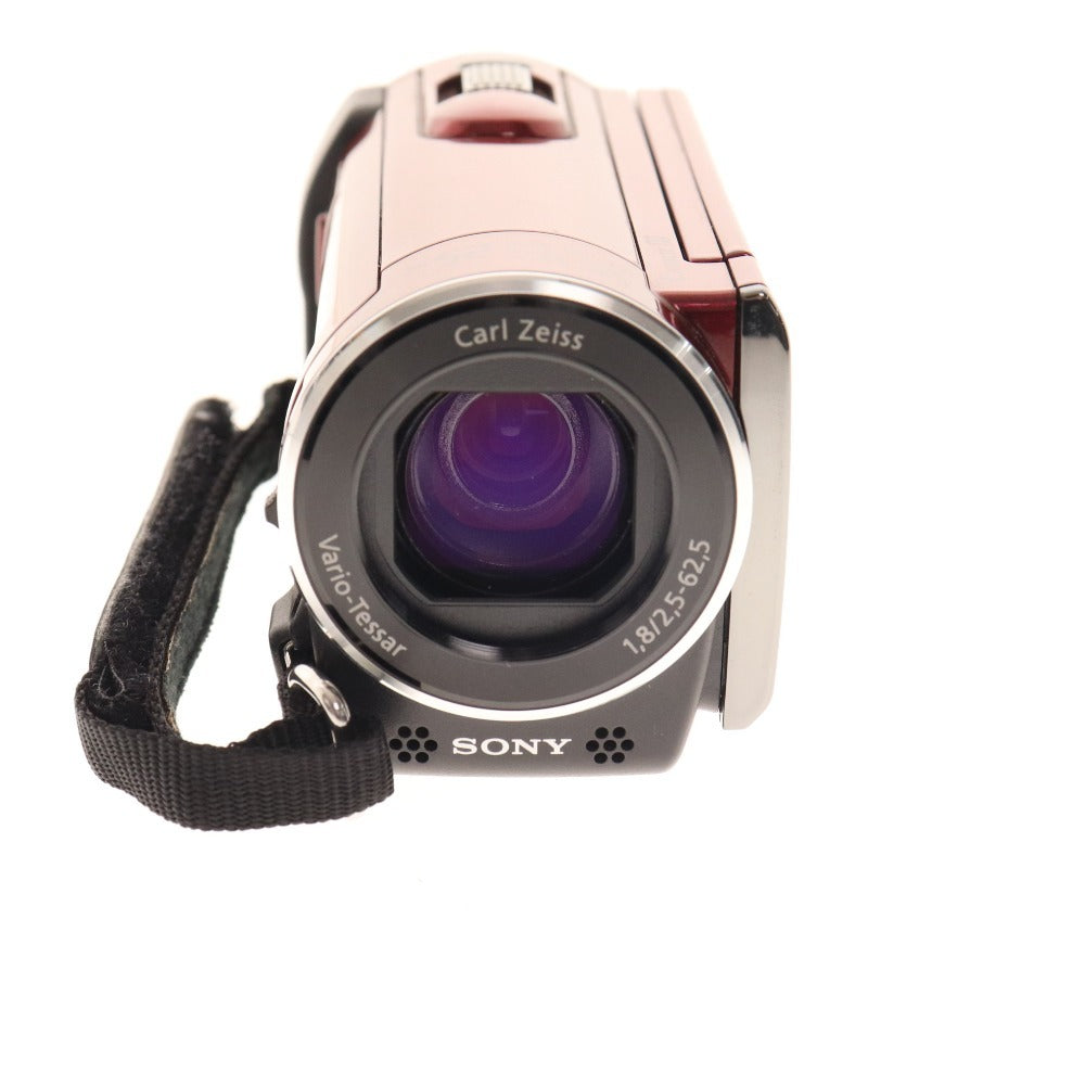 ■ Sony Digital HD Video Camera Recorder HDR-CX170 3.1 Handycam Red Power confirmed Accessories included