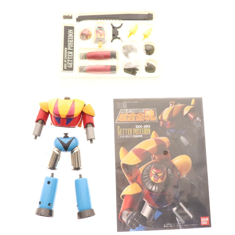 ■ Bandai Soul of Chogokin GX-20 Getter Poseidon Figure with box, unused