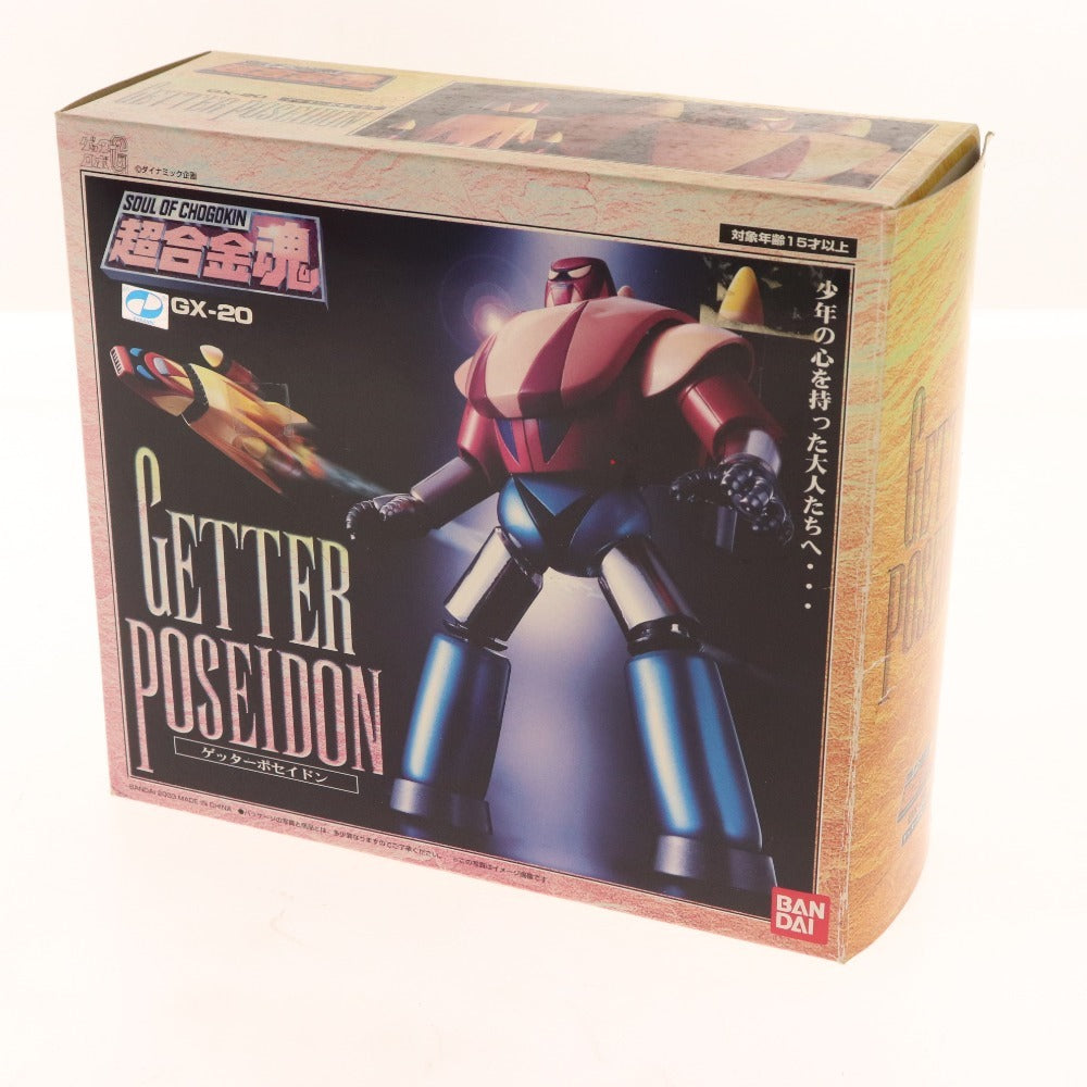 ■ Bandai Soul of Chogokin GX-20 Getter Poseidon Figure with box, unused