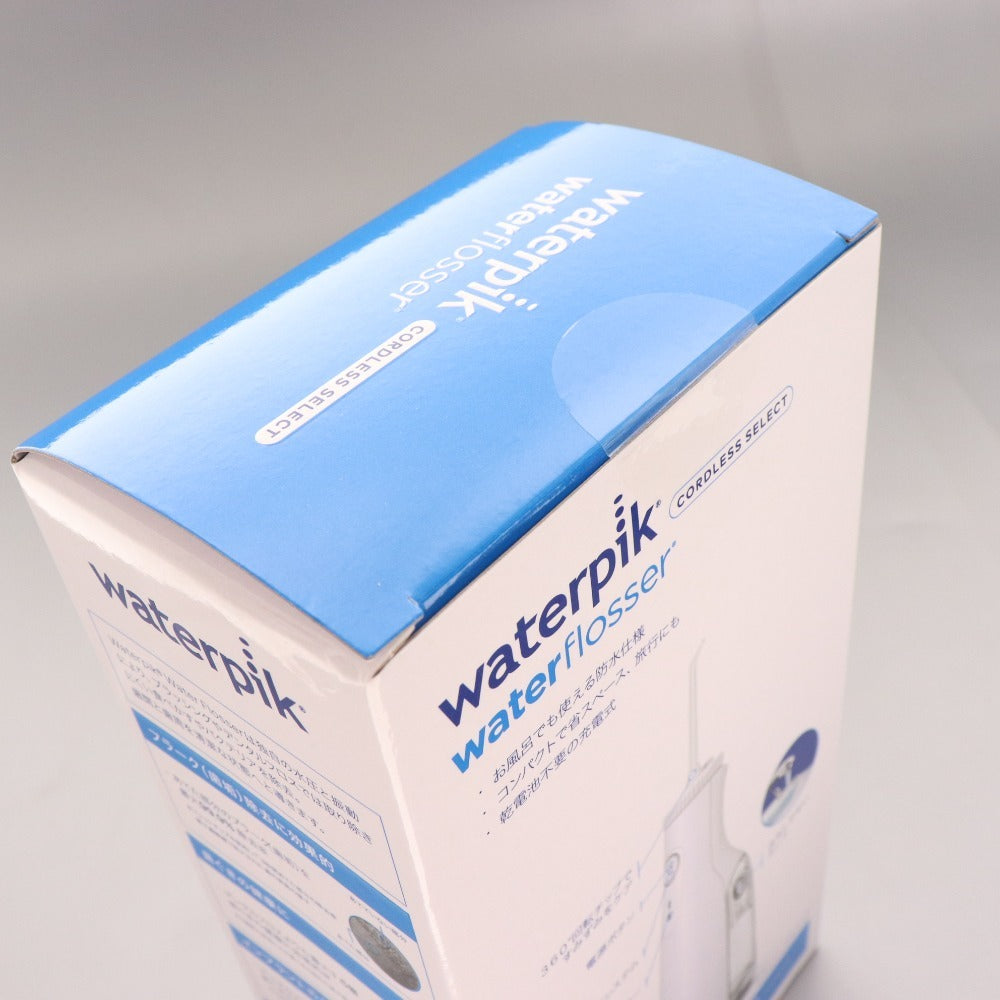 ■ Yaman Waterpik Toothpaste 2-piece set Bulk sale Water Flosser Cordless Select White Box included Unopened Unused