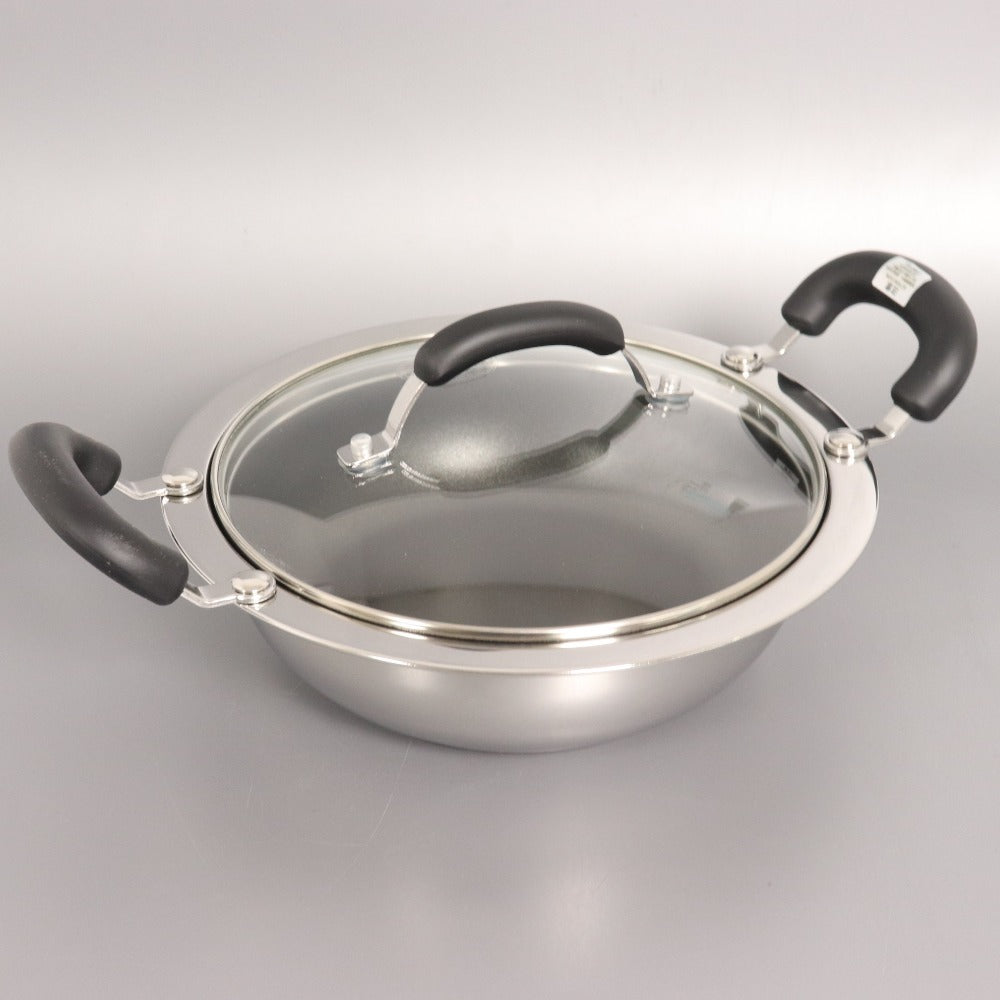 ■ Meyer Hot Pot SC46M-W20BK Stainless Steel Aluminum 20cm Black Box included Unused