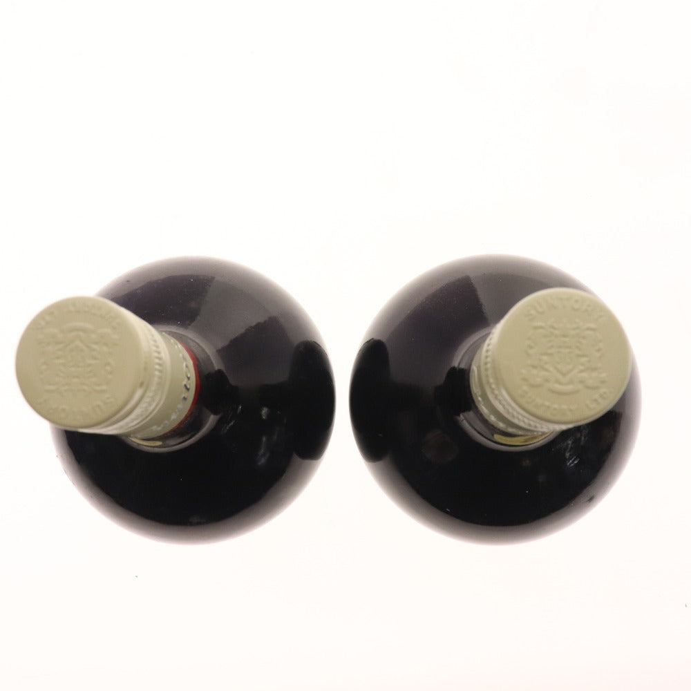 ■ 酒 サントリー 2点セット まとめ売り ウイスキー 70周年記念ボトル 43% 760ml 43% 180ml 箱付き 未開栓 未使用