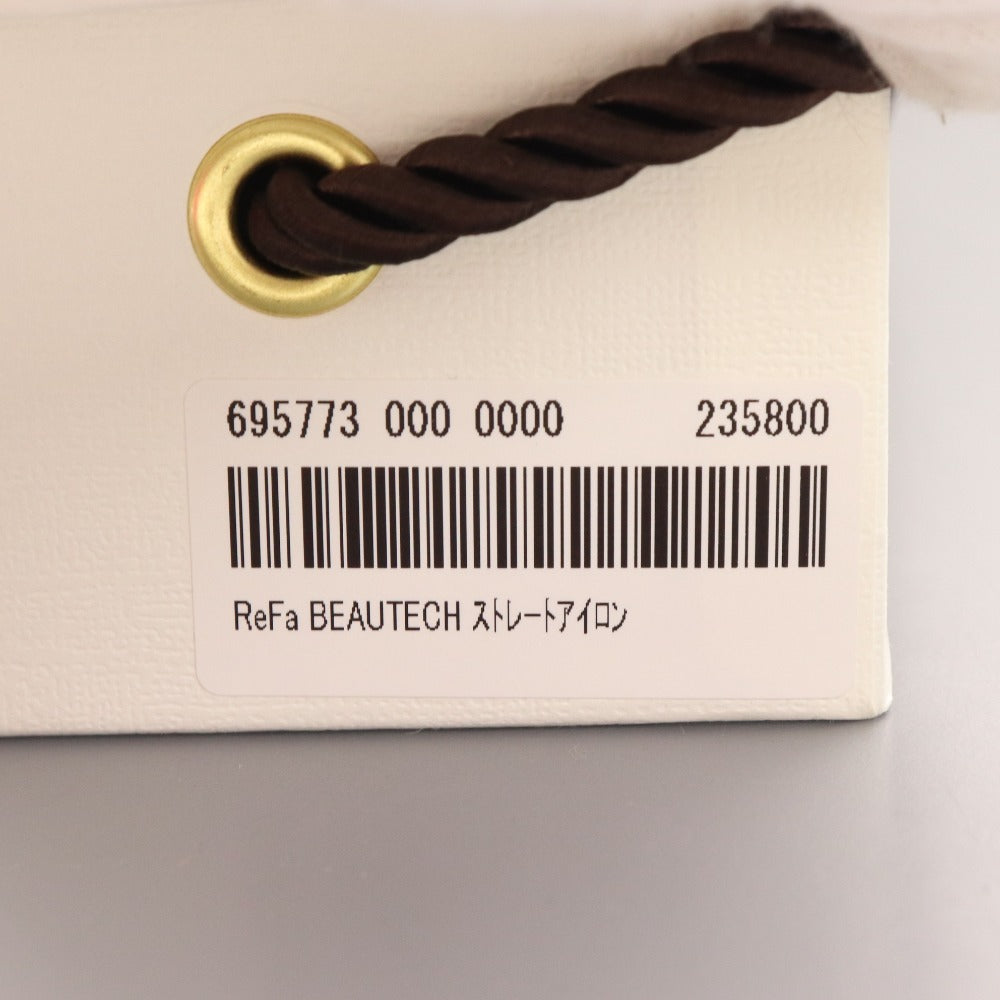 ■ ReFa Beauty Straight Iron RE-AC02A Hair Care White Power confirmed Accessories included Unused
