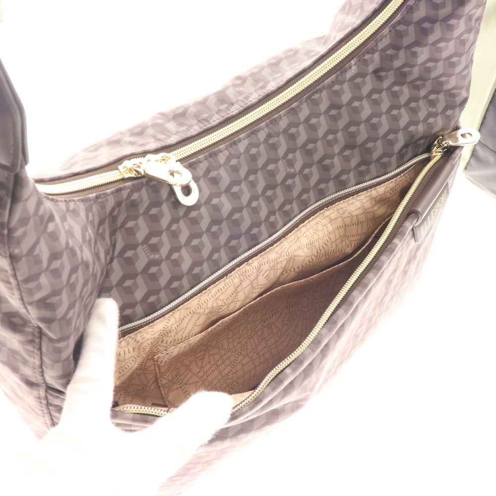 ■ エルスポーツ モノコト ショルダーバッグ トートバッグ 2点セット まとめ売り 鞄 ナイロン レディース カーキグレー タグ付き 未使用