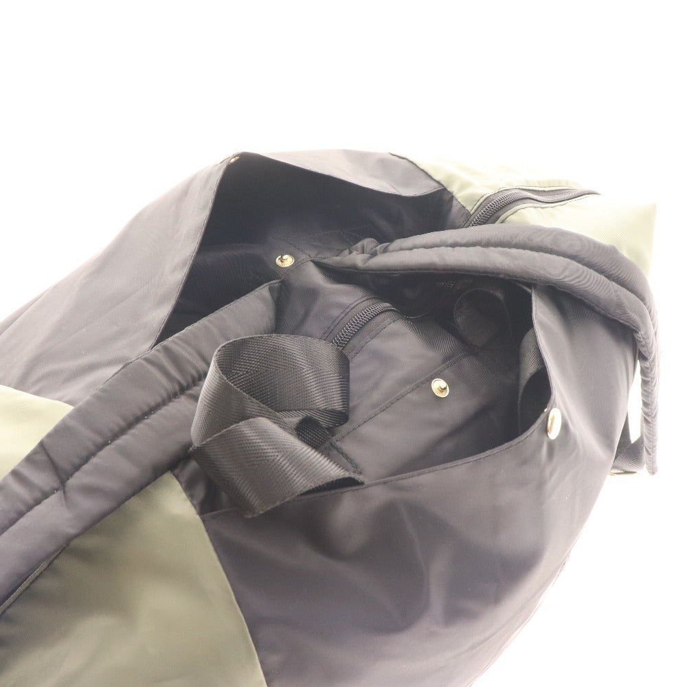 ■ エルスポーツ モノコト ショルダーバッグ トートバッグ 2点セット まとめ売り 鞄 ナイロン レディース カーキグレー タグ付き 未使用