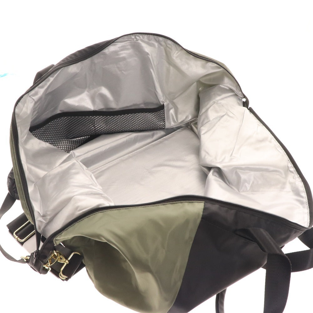 ■ エルスポーツ モノコト ショルダーバッグ トートバッグ 2点セット まとめ売り 鞄 ナイロン レディース カーキグレー タグ付き 未使用