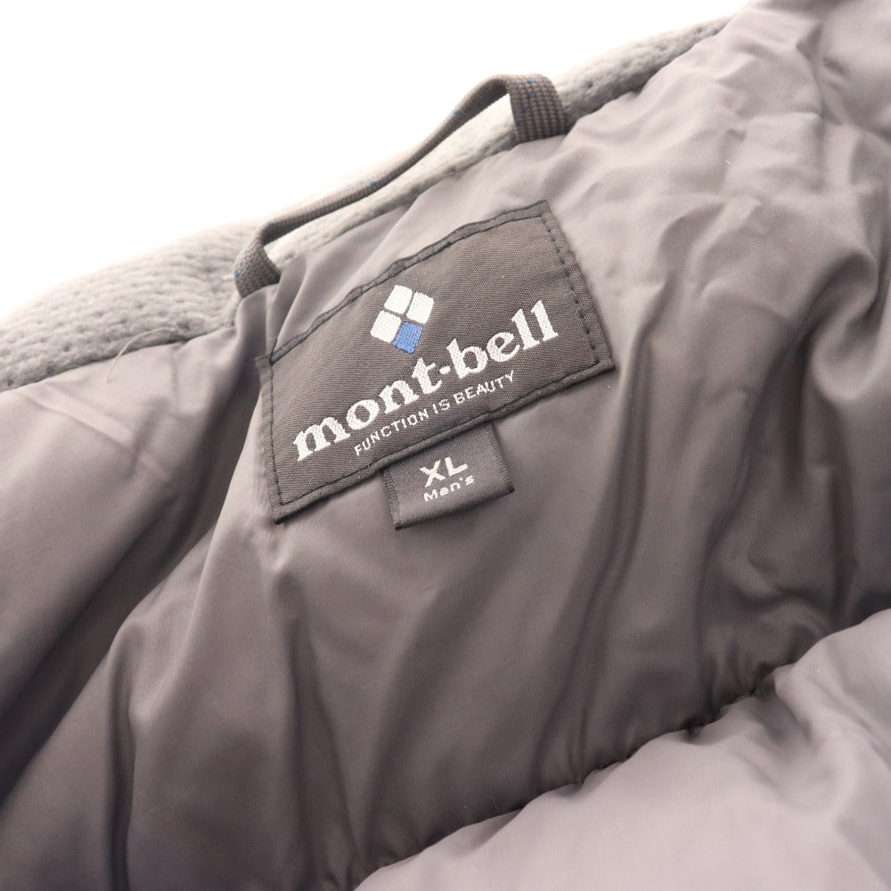 ■ Montbell Down Jacket Outerwear Nylon 100% Men's XL Blue Black