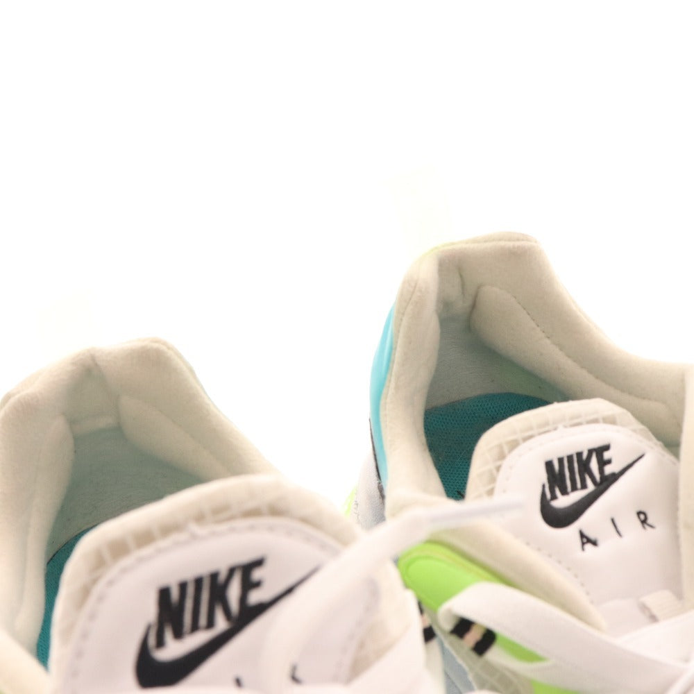 ■ Nike Sneakers CT1265-300 Shoes Air Max 270 React Men's Size 29 White Green