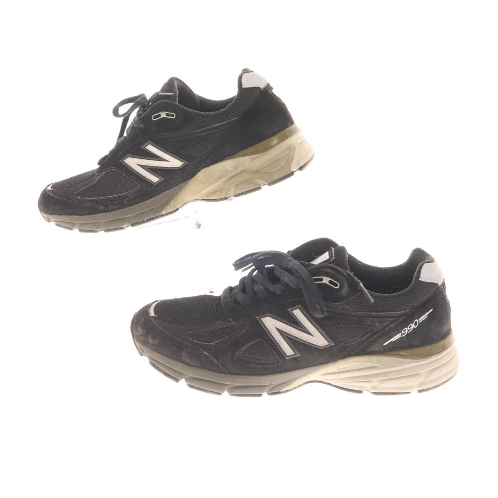 ■ New Balance Sneakers M990BK4 Shoes Made in USA Men's 28.5 Black