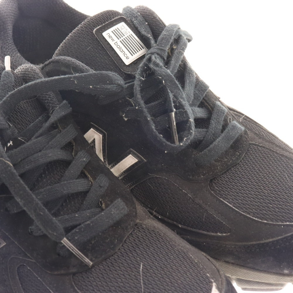 ■ New Balance Sneakers M990BK4 Shoes Made in USA Men's 28.5 Black