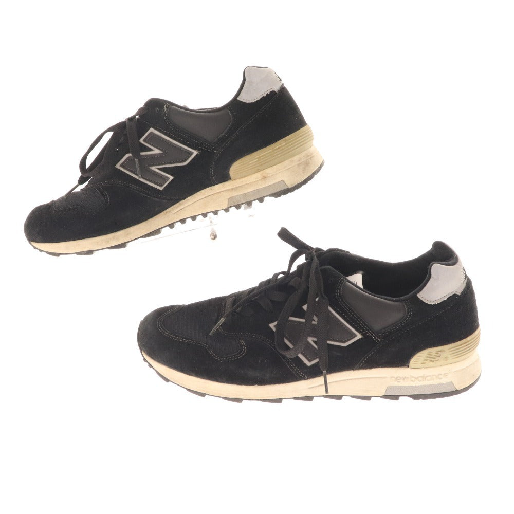 ■ New Balance Sneakers M1400BKS Shoes Made in USA Suede Men's Size 29 Black