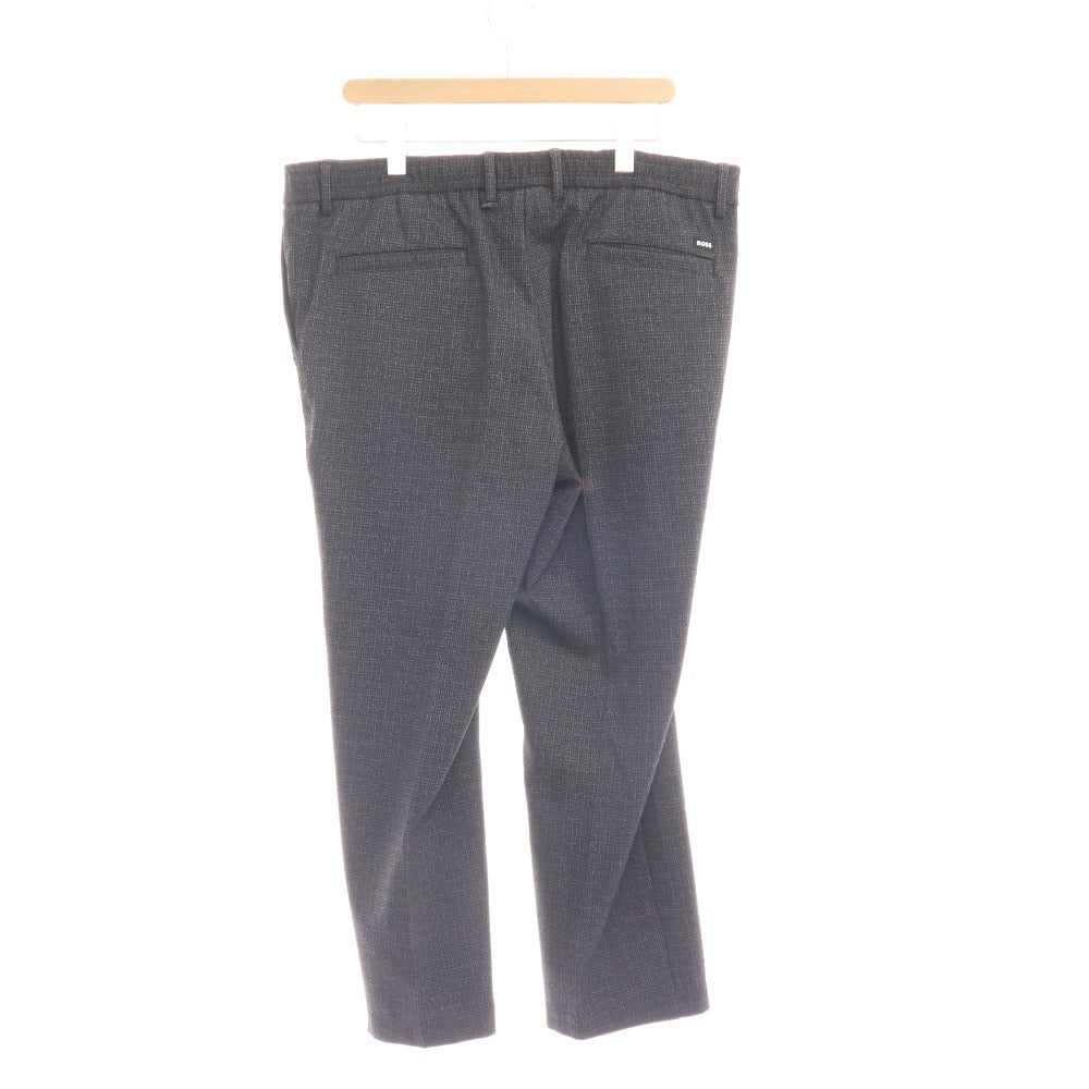 ■ Hugo Boss Tapered Pants Bottoms KANE-DS Stretch Men's UK54 Black