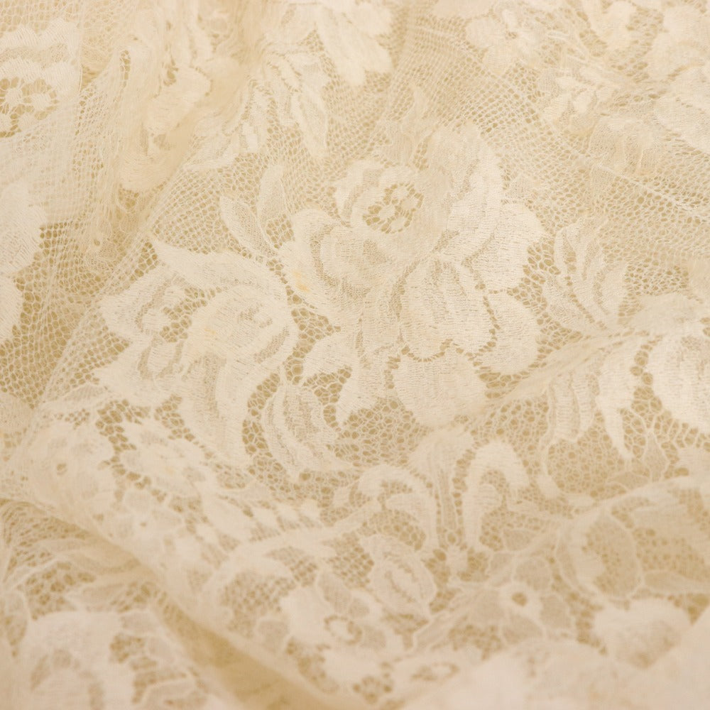 ■ Valentino Flare Skirt Bottoms All Lace Women's Size 4 White