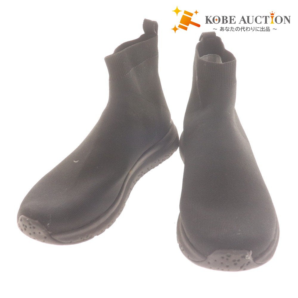 ■ ノースフェイス ショートブーツ シューズ NF51997 靴 ベロシティ ニット ミッド ゴアテックス メンズ レディース 25.0cm ブラック