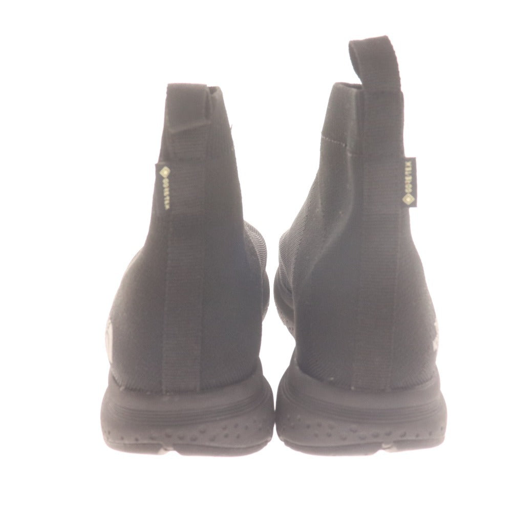 ■ ノースフェイス ショートブーツ シューズ NF51997 靴 ベロシティ ニット ミッド ゴアテックス メンズ レディース 25.0cm ブラック