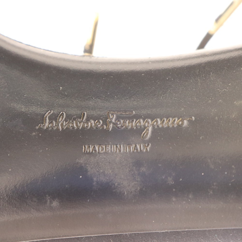 ■ サルヴァトーレフェラガモ サンダル シューズ 靴 アンクルストラップ チャンキーヒール レディース 9 マルチカラー 袋付き