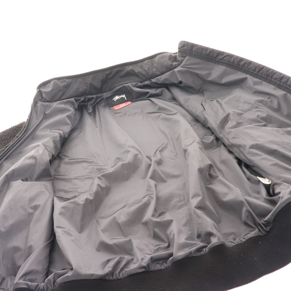 ■ Stussy Boa Jacket Outerwear Gore Windstopper Men's L Black