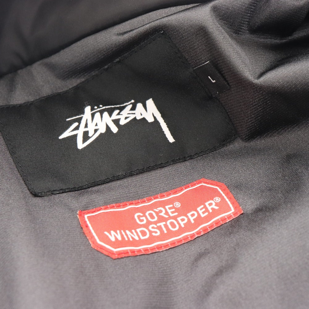 ■ Stussy Boa Jacket Outerwear Gore Windstopper Men's L Black