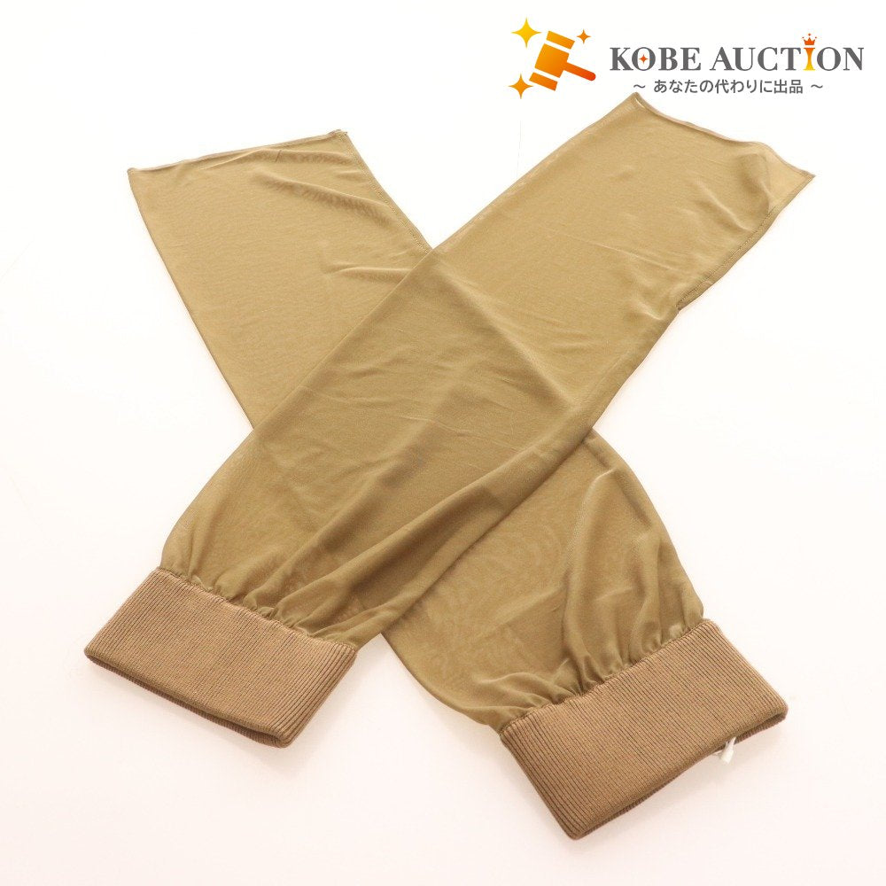 ■ Hike Arm Covers, Attached Sleeves, Clothing, Women's, M, Khaki, Tag Included, Unused