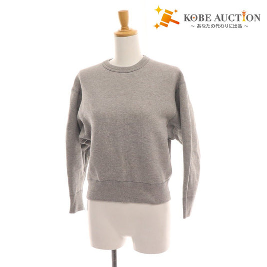 ■ Hike Sweatshirt Tops 100% Cotton Women's Size 1 Gray