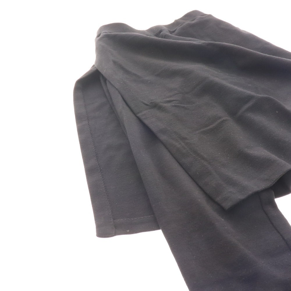 ■ HIK skirted pants, skirt, layered pants, bottoms, women's, size 2, black