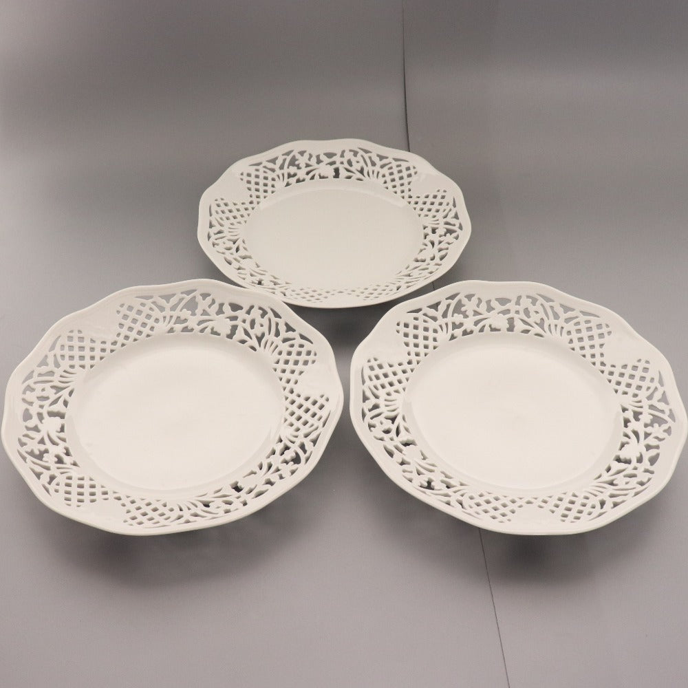 ■ ラ ポルチェラーナ ビアンカ タイツー ディナープレート 27cm ヴェトロフェリーチェ 小皿 大量セット まとめ売り 食器