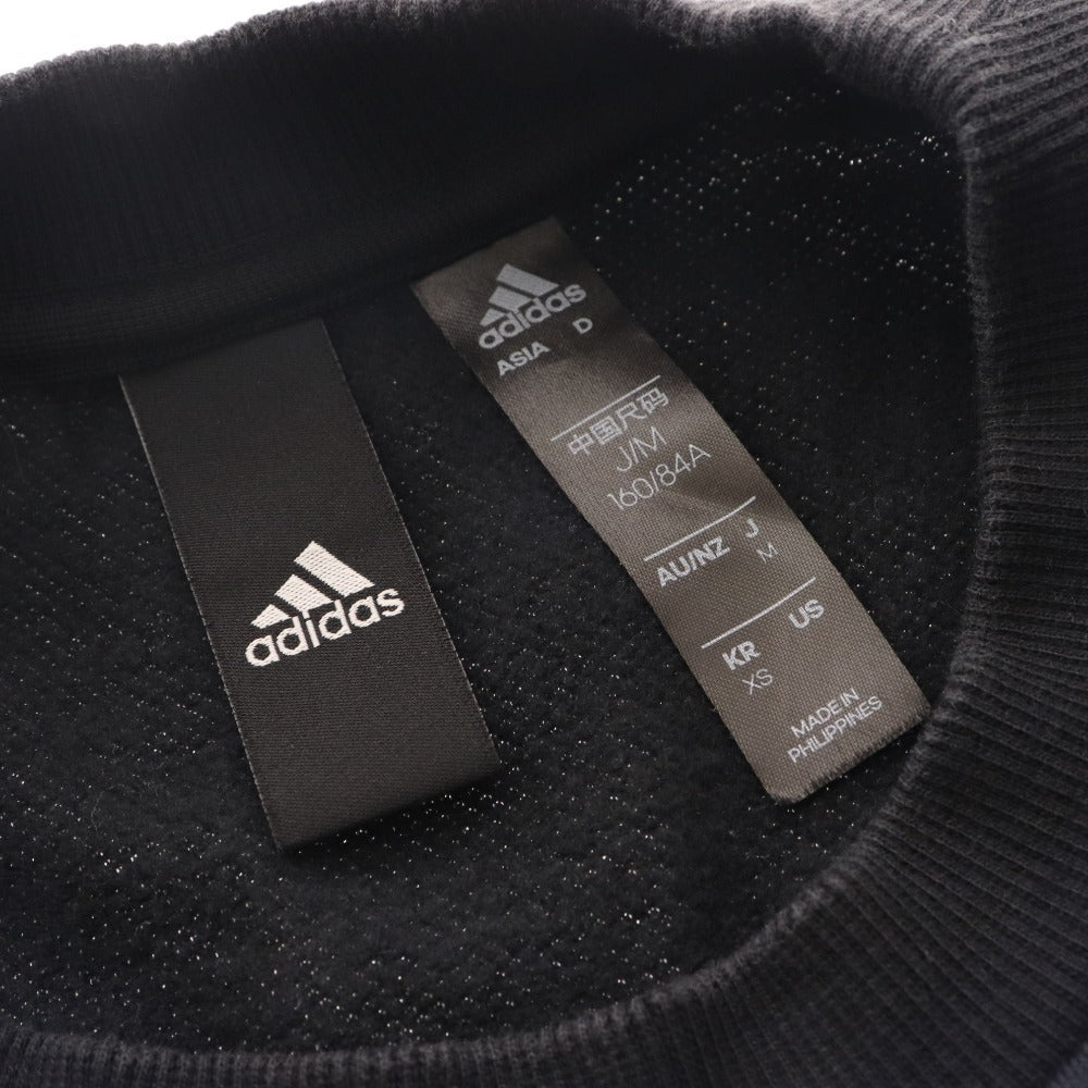 ■ Adidas Sweat Dress Long One Piece Long Sleeve Women's M Black